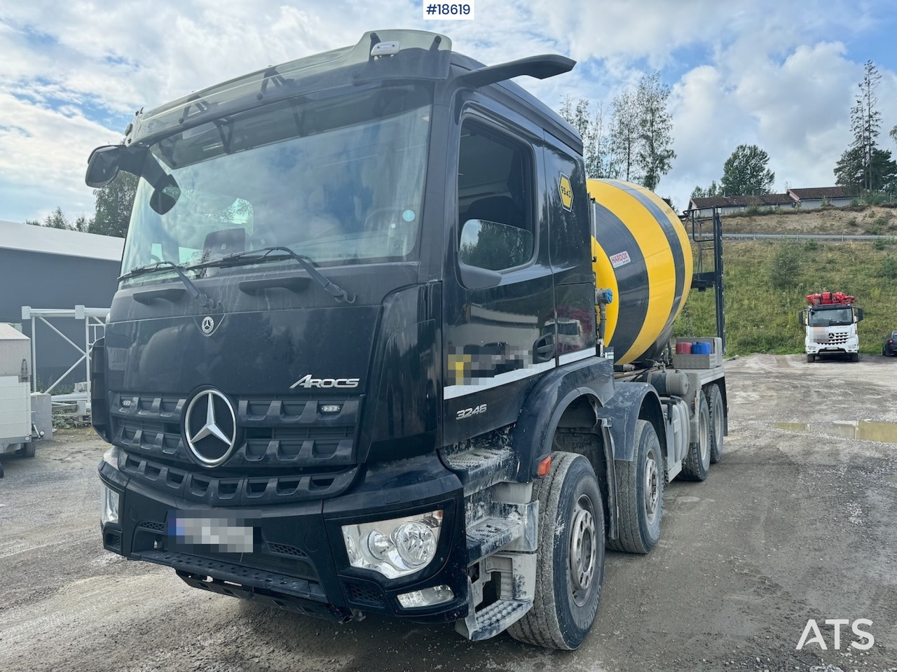 Mercedes Arocs 3246 - Camião betoneira: foto 1 Mercedes Arocs 3246 - Camião betoneira: foto 1