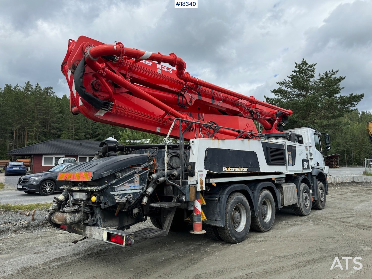 Mercedes Arocs - Autobomba de betão: foto 3 Mercedes Arocs - Autobomba de betão: foto 3