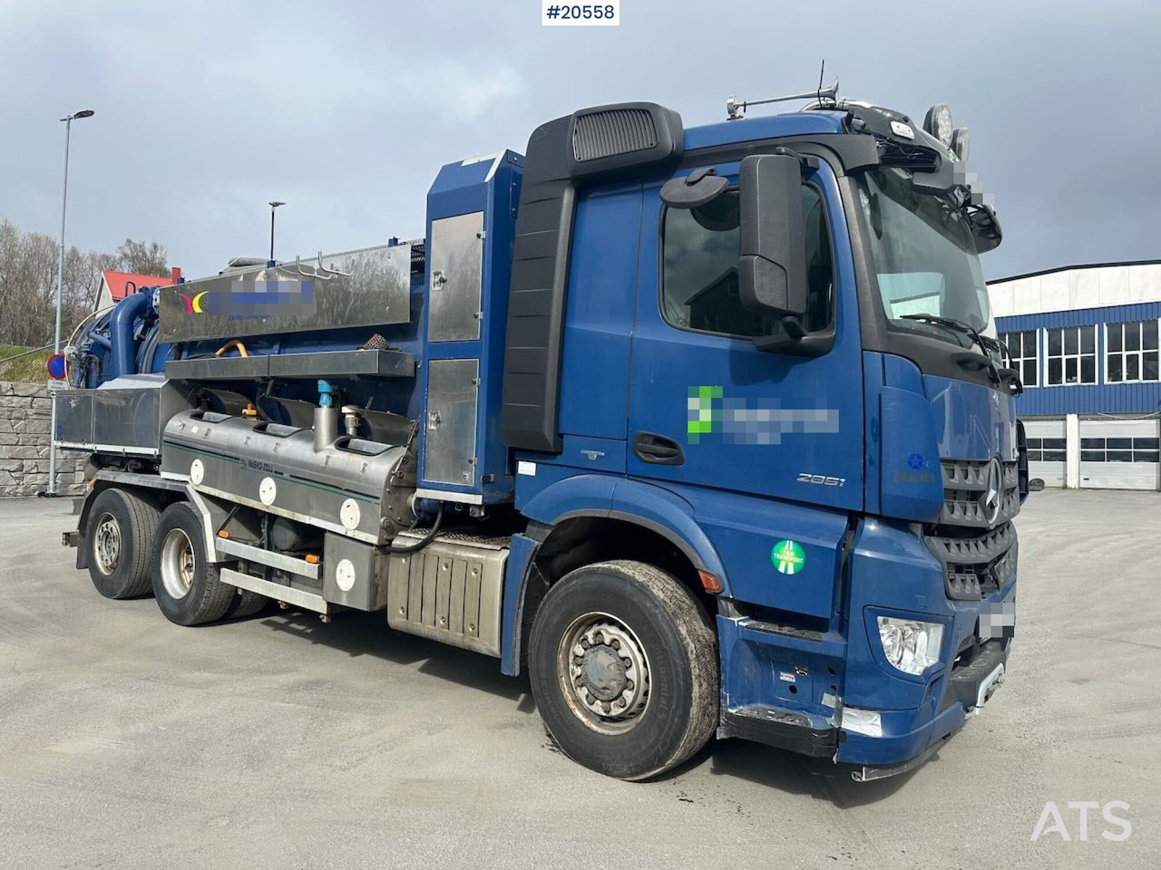Mercedes Arocs - Caminhão limpa fossa: foto 3 Mercedes Arocs - Caminhão limpa fossa: foto 3