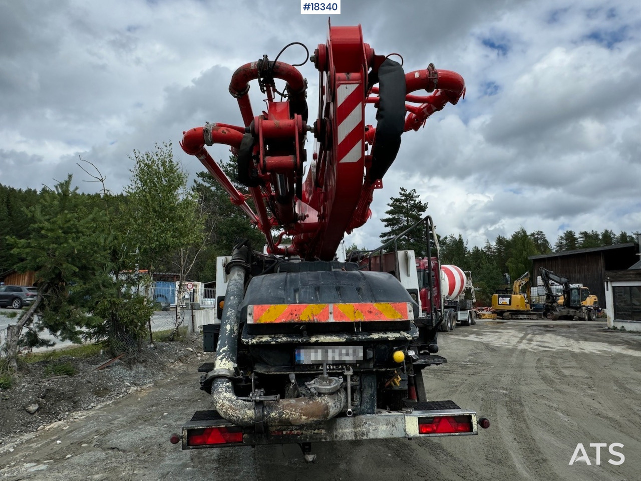 Mercedes Arocs - Autobomba de betão: foto 4 Mercedes Arocs - Autobomba de betão: foto 4