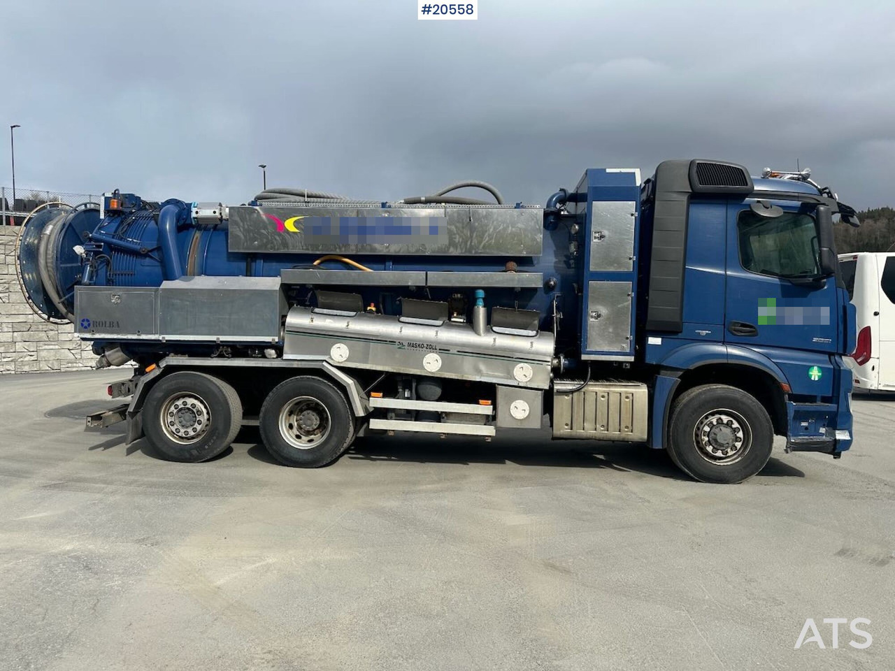 Mercedes Arocs - Caminhão limpa fossa: foto 4 Mercedes Arocs - Caminhão limpa fossa: foto 4