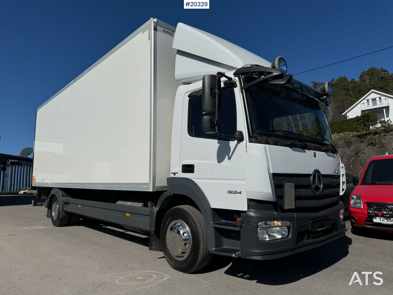 Mercedes Atego 1524 - Camião furgão: foto 2 Mercedes Atego 1524 - Camião furgão: foto 2