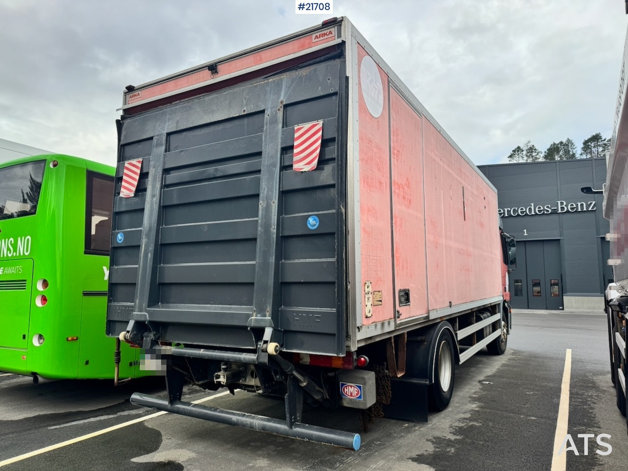 Mercedes Mercedes Actros 1831 4x2 Skapbil. Eu-godkjent og 282 000 km! - Camião furgão: foto 3 Mercedes Mercedes Actros 1831 4x2 Skapbil. Eu-godkjent og 282 000 km! - Camião furgão: foto 3