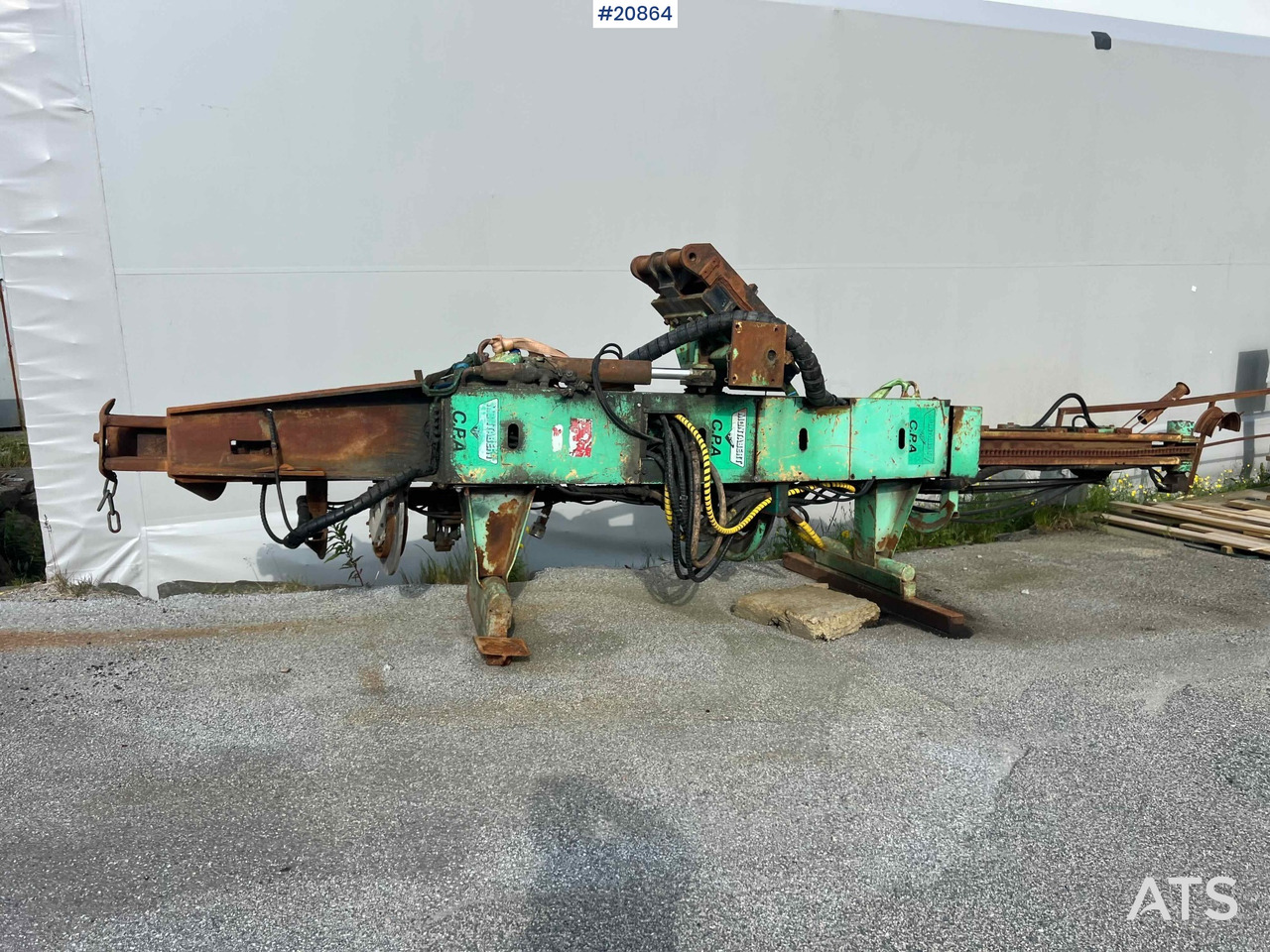 Montabert CPA500 boretårn m/ hc 150 hammer - Máquina de perfuração: foto 4 Montabert CPA500 boretårn m/ hc 150 hammer - Máquina de perfuração: foto 4