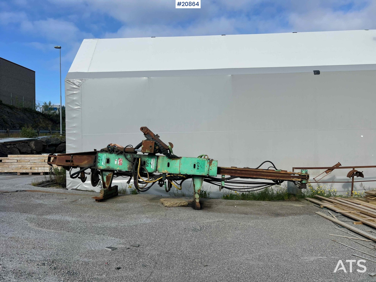 Montabert CPA500 boretårn m/ hc 150 hammer - Máquina de perfuração: foto 1 Montabert CPA500 boretårn m/ hc 150 hammer - Máquina de perfuração: foto 1