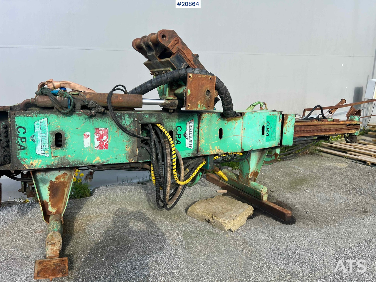 Montabert CPA500 boretårn m/ hc 150 hammer - Máquina de perfuração: foto 3 Montabert CPA500 boretårn m/ hc 150 hammer - Máquina de perfuração: foto 3