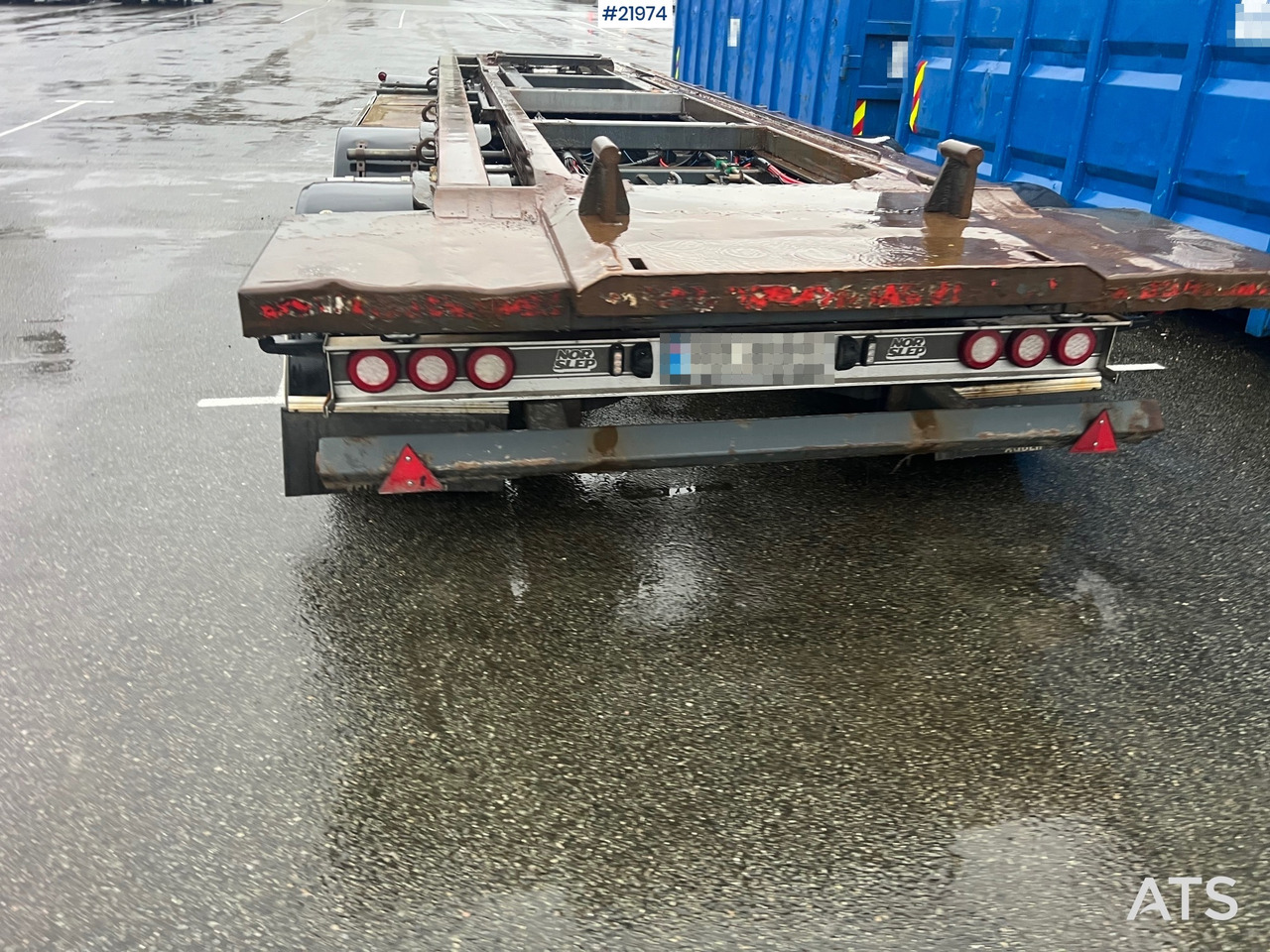 NOR SLEP sl-28kt 3 akslet krokslep m/ tipp - Reboque ampliroll/ Multibenne: foto 5 NOR SLEP sl-28kt 3 akslet krokslep m/ tipp - Reboque ampliroll/ Multibenne: foto 5