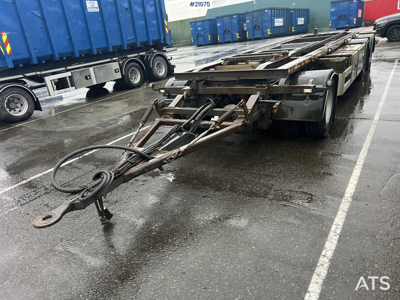 NOR SLEP sl-28kt 3 akslet krokslep m/ tipp - Reboque ampliroll/ Multibenne: foto 4 NOR SLEP sl-28kt 3 akslet krokslep m/ tipp - Reboque ampliroll/ Multibenne: foto 4