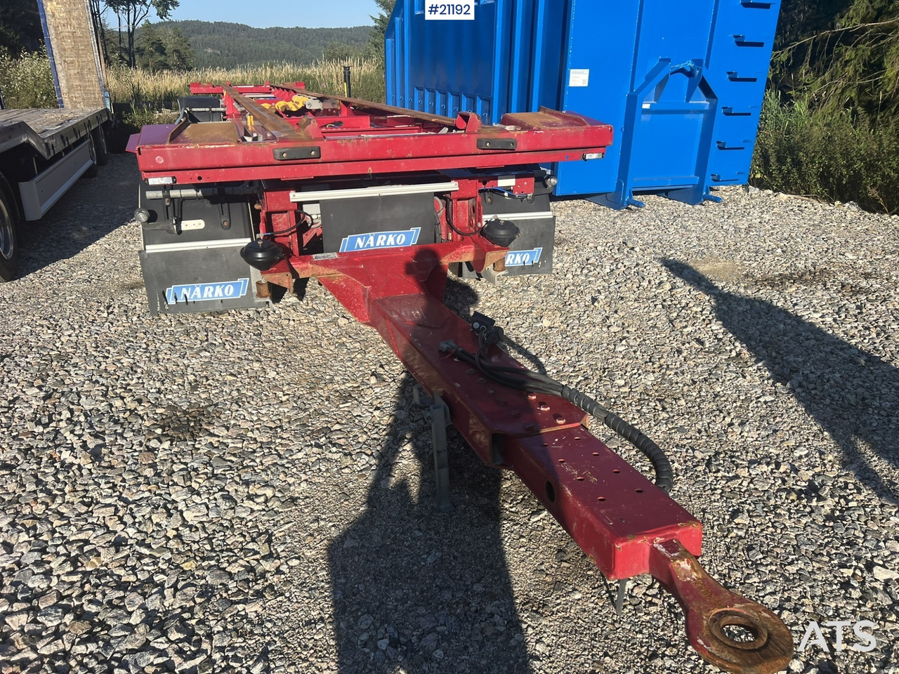 Narko 4 akslet container henger - Reboque ampliroll/ Multibenne: foto 5 Narko 4 akslet container henger - Reboque ampliroll/ Multibenne: foto 5