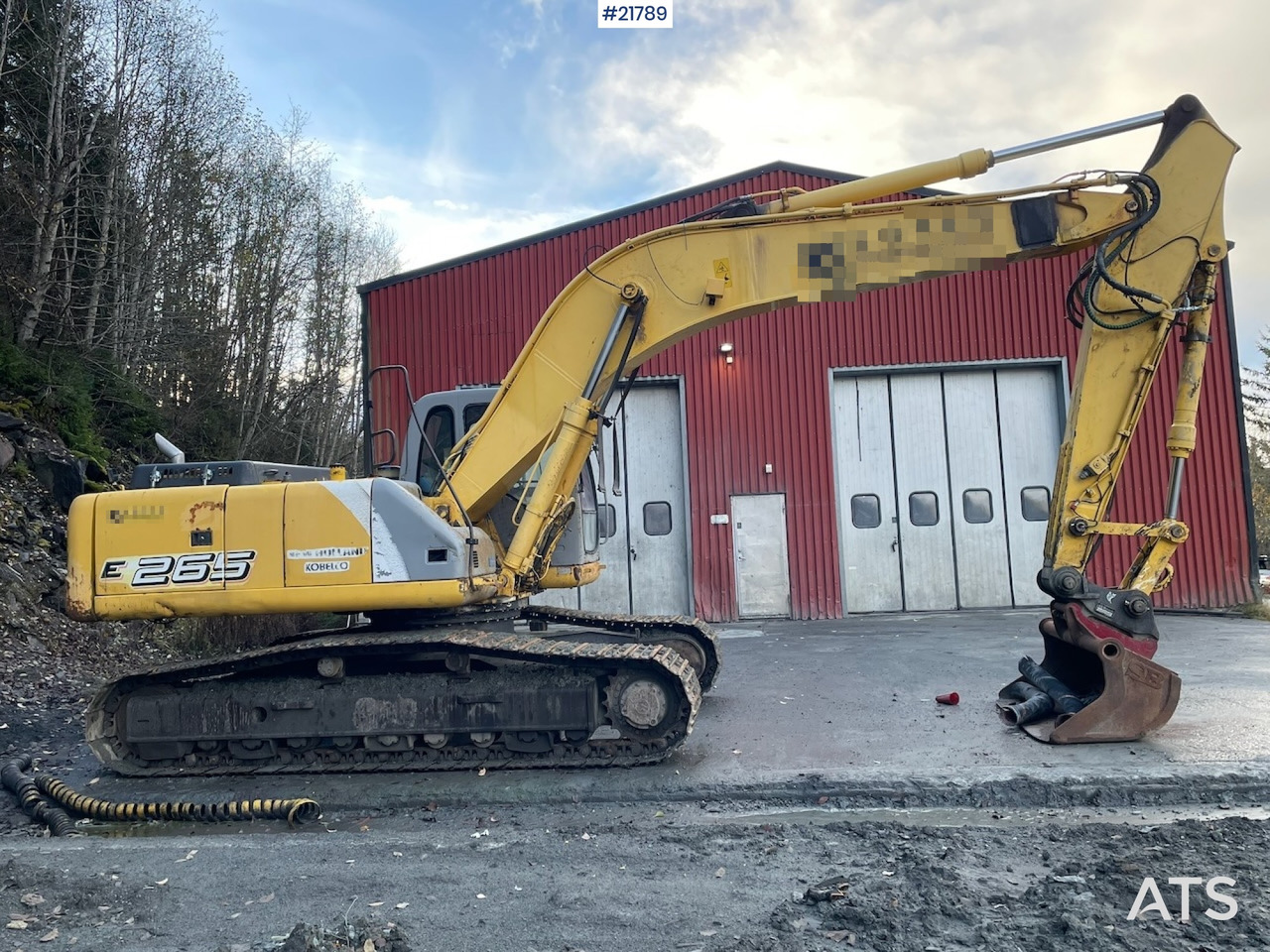 New Holland E265 med graveskuffe - Escavadora de rastos: foto 4 New Holland E265 med graveskuffe - Escavadora de rastos: foto 4