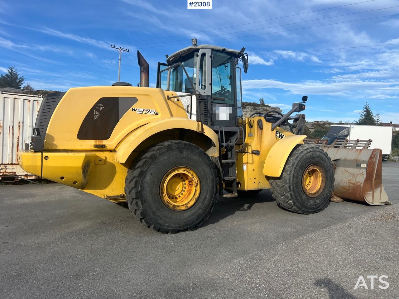 New Holland w270B - Pá carregadora de rodas: foto 4 New Holland w270B - Pá carregadora de rodas: foto 4