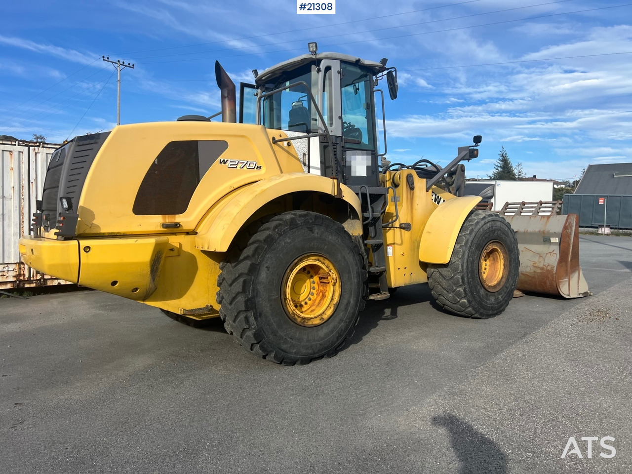 New Holland w270B - Pá carregadora de rodas: foto 5 New Holland w270B - Pá carregadora de rodas: foto 5