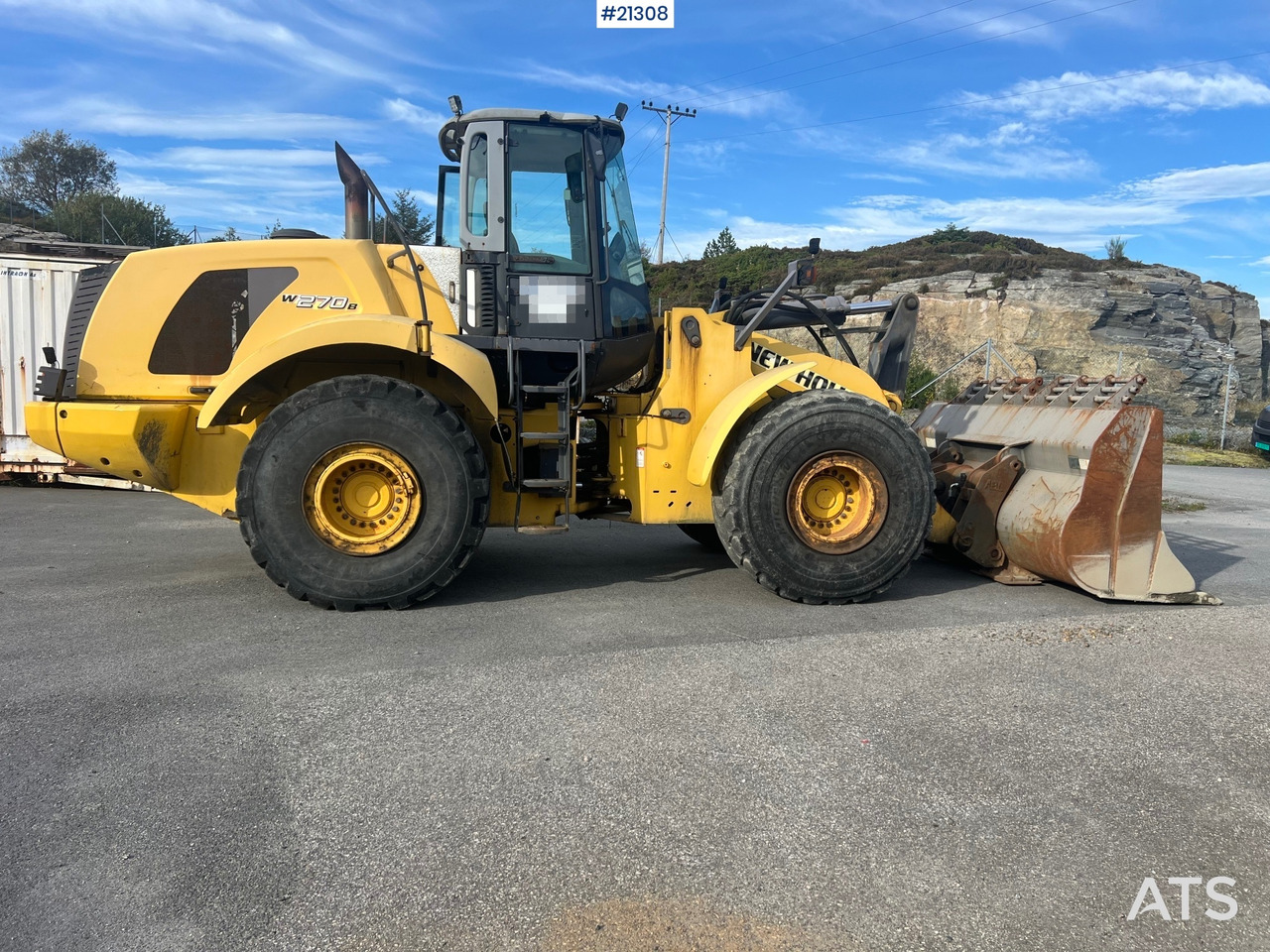 New Holland w270B - Pá carregadora de rodas: foto 3 New Holland w270B - Pá carregadora de rodas: foto 3