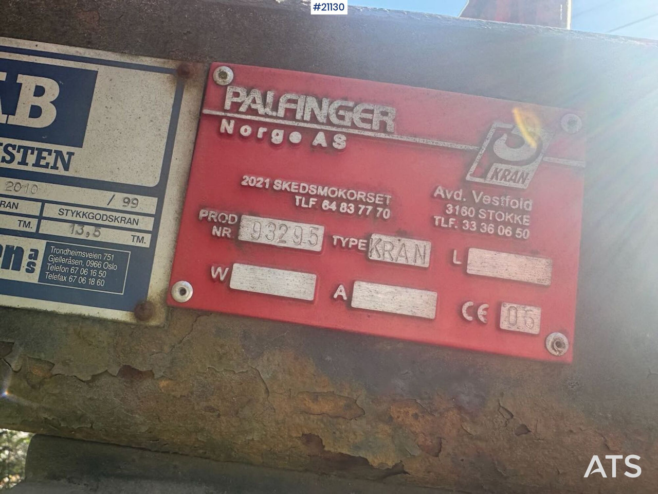 Grua para camião para Camião Palfinger PK 13000: foto 19