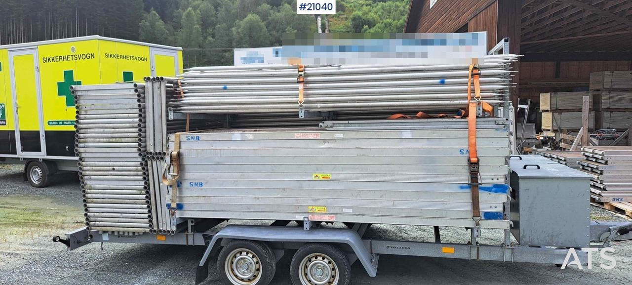 Temared Temared stillashenger 3.5 t m/ 364 m2 stillas - Reboque: foto 2 Temared Temared stillashenger 3.5 t m/ 364 m2 stillas - Reboque: foto 2