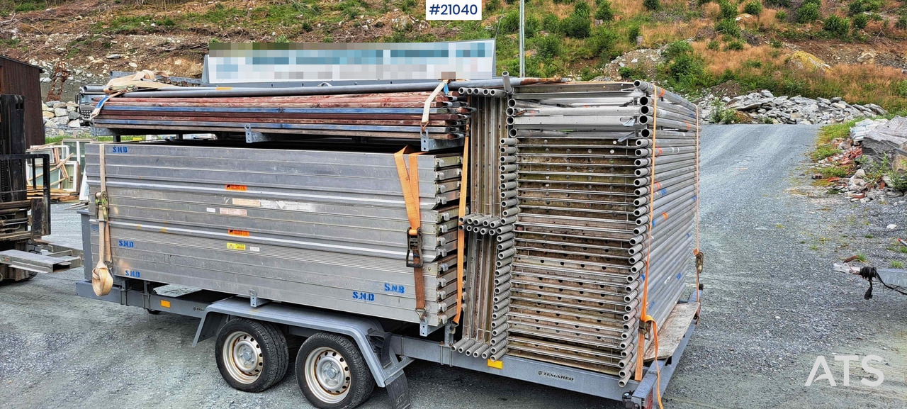 Temared Temared stillashenger 3.5 t m/ 364 m2 stillas - Reboque: foto 3 Temared Temared stillashenger 3.5 t m/ 364 m2 stillas - Reboque: foto 3