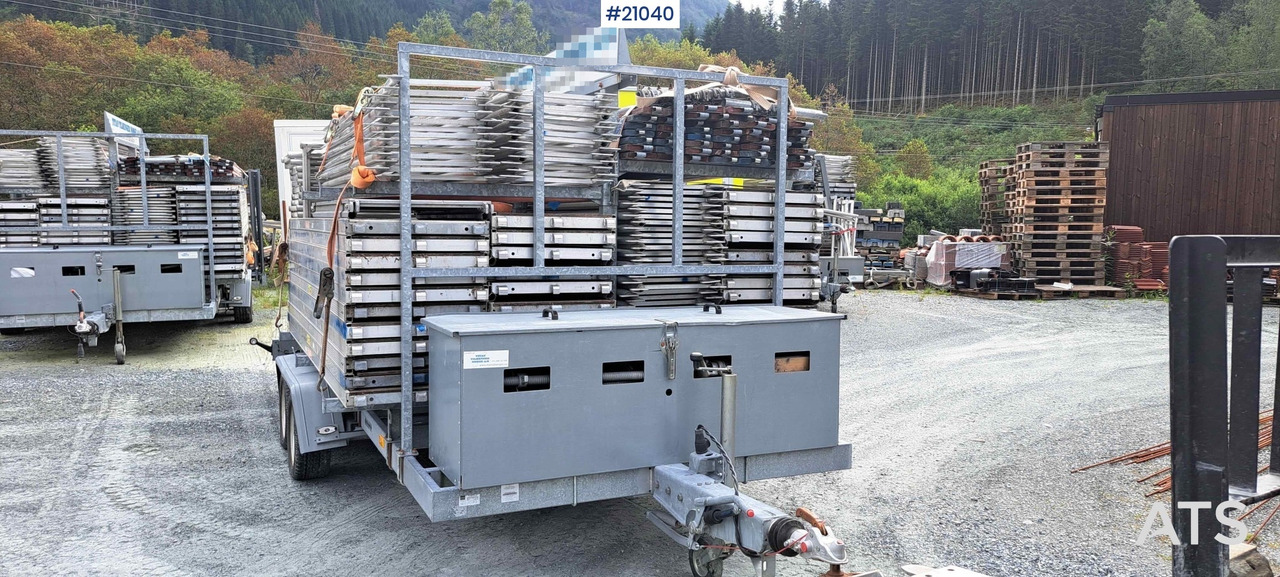 Temared Temared stillashenger 3.5 t m/ 364 m2 stillas - Reboque: foto 1 Temared Temared stillashenger 3.5 t m/ 364 m2 stillas - Reboque: foto 1