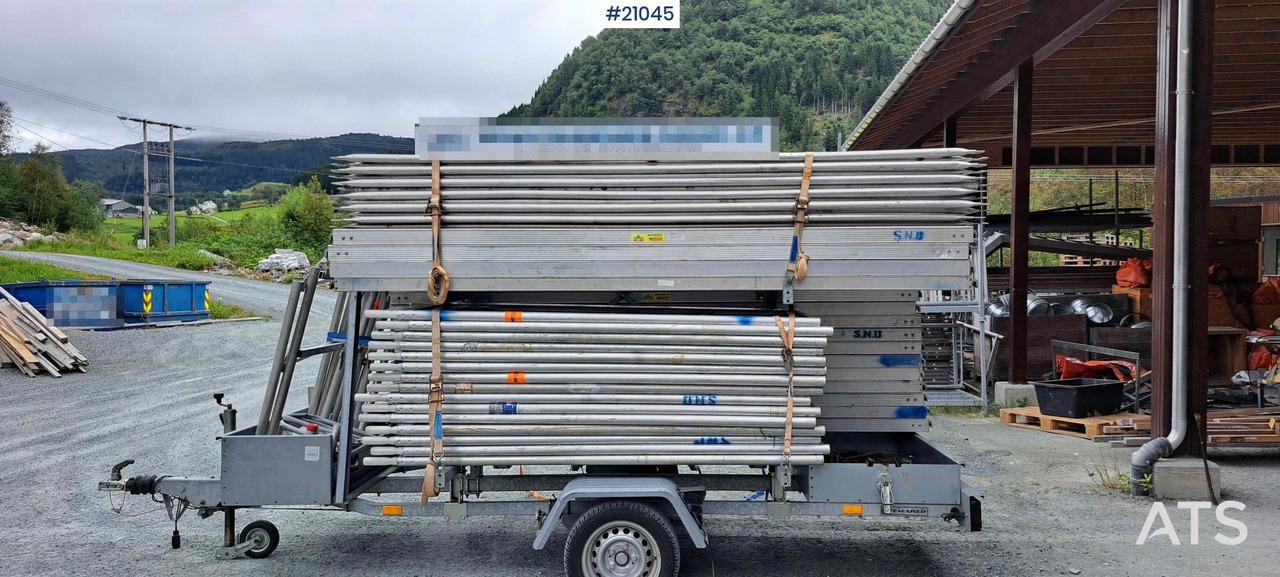 Temared Temared stillashenger m/ 162m2 stillas - Reboque: foto 3 Temared Temared stillashenger m/ 162m2 stillas - Reboque: foto 3