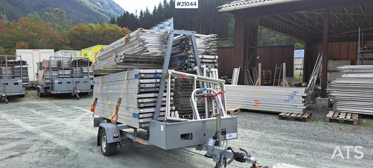 Temared Temared stillashenger m/ 162m2 stillas - Reboque: foto 1 Temared Temared stillashenger m/ 162m2 stillas - Reboque: foto 1