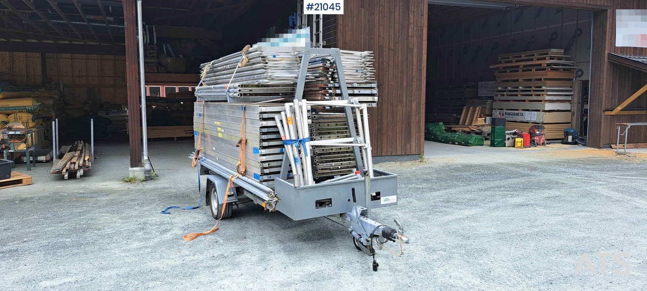 Temared Temared stillashenger m/ 162m2 stillas - Reboque: foto 1 Temared Temared stillashenger m/ 162m2 stillas - Reboque: foto 1