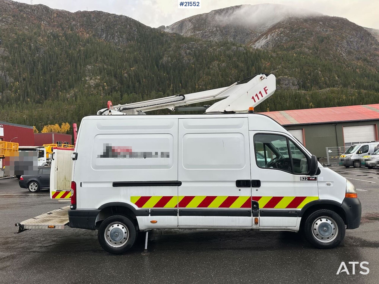 Renault Master - Caminhão com plataforma aérea, Furgão: foto 5 Renault Master - Caminhão com plataforma aérea, Furgão: foto 5