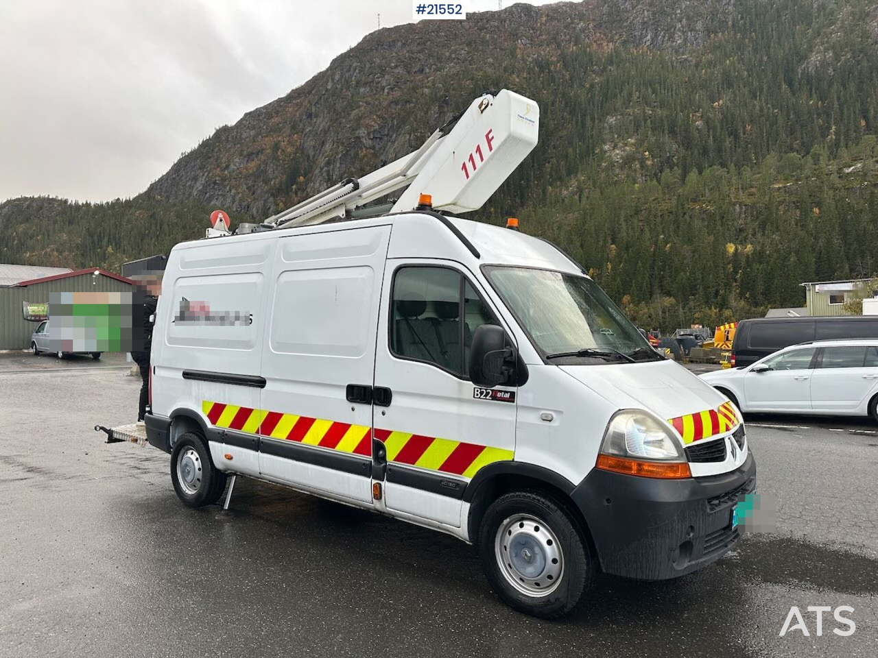 Renault Master - Caminhão com plataforma aérea, Furgão: foto 4 Renault Master - Caminhão com plataforma aérea, Furgão: foto 4
