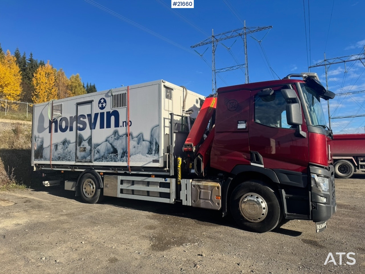 Renault Renault T380 6x2 Kranbil m/ 19 t/m Palfinger - Camião grua: foto 2 Renault Renault T380 6x2 Kranbil m/ 19 t/m Palfinger - Camião grua: foto 2