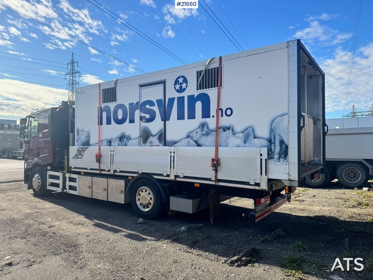 Renault Renault T380 6x2 Kranbil m/ 19 t/m Palfinger - Camião grua: foto 5 Renault Renault T380 6x2 Kranbil m/ 19 t/m Palfinger - Camião grua: foto 5