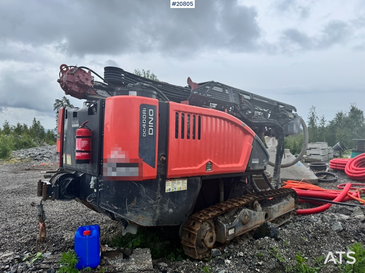 Sandvik Dino DC400RI - Máquina de perfuração: foto 5 Sandvik Dino DC400RI - Máquina de perfuração: foto 5