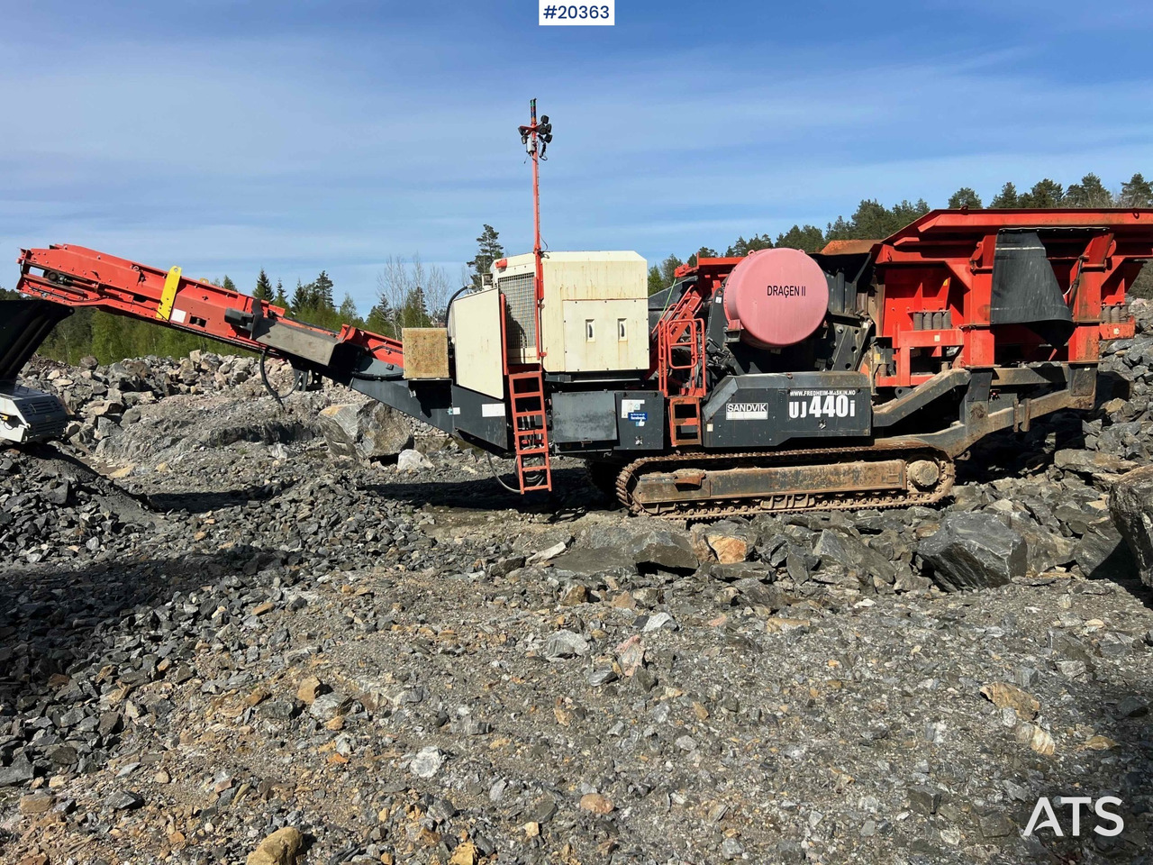 Sandvik UJ440I - Britador de mandíbula: foto 5 Sandvik UJ440I - Britador de mandíbula: foto 5