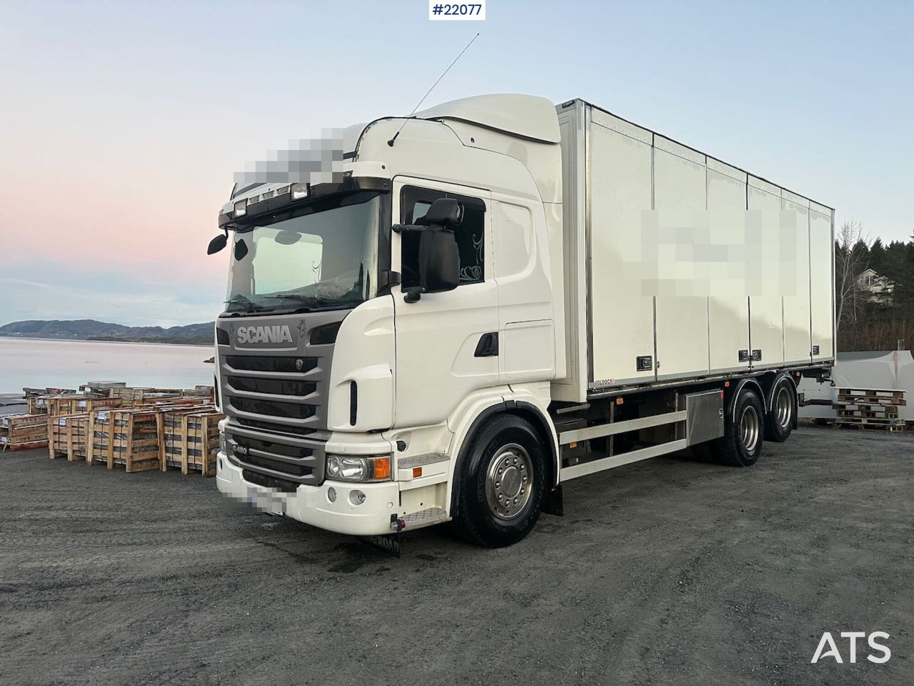 Scania 2013 Scania G480 6x2 skapbil med full sideåpning. - Camião furgão: foto 1 Scania 2013 Scania G480 6x2 skapbil med full sideåpning. - Camião furgão: foto 1