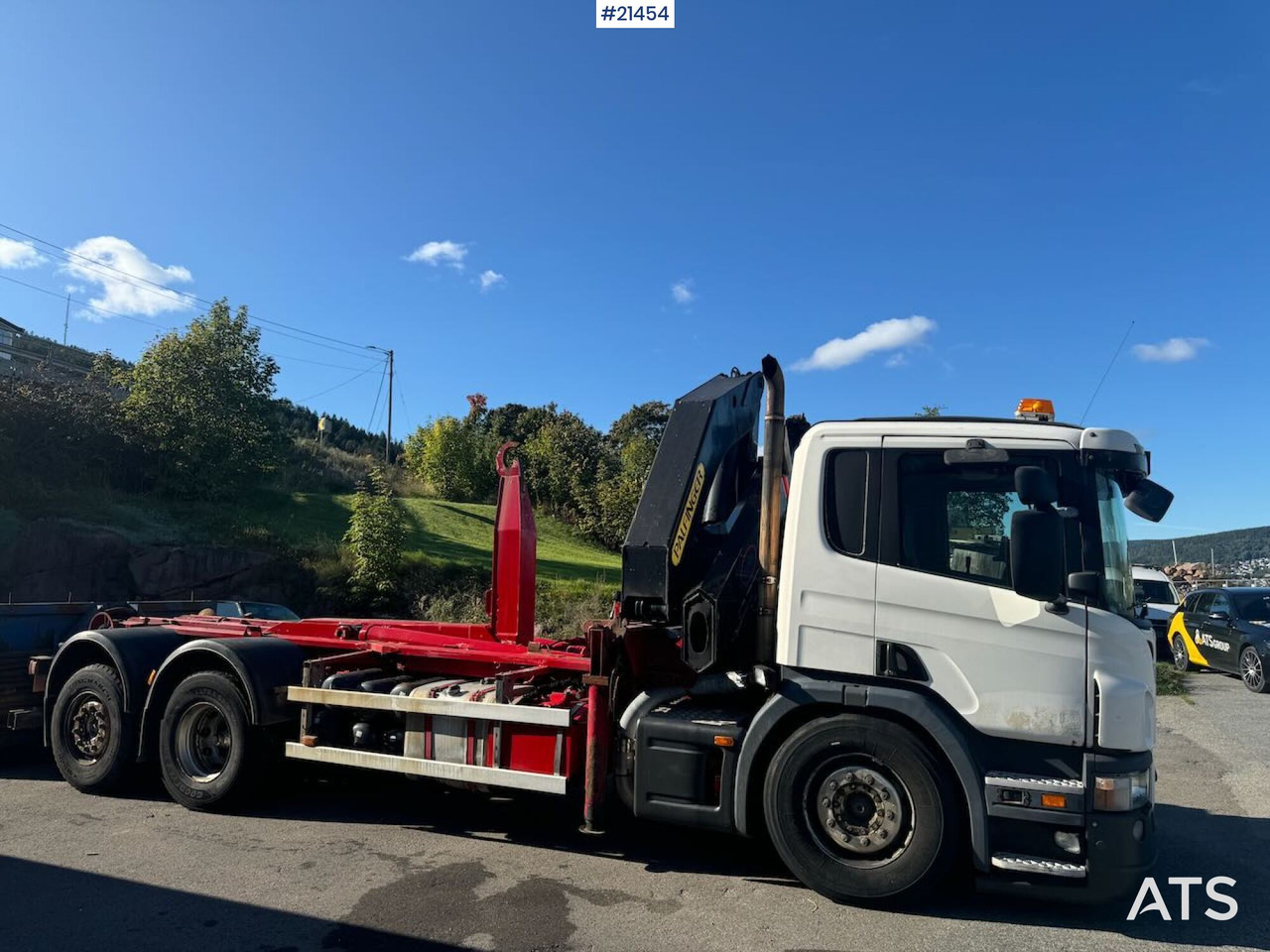 Scania P340 Krok/kranbil 23 t/m Palfinger kran - Camião grua: foto 3 Scania P340 Krok/kranbil 23 t/m Palfinger kran - Camião grua: foto 3