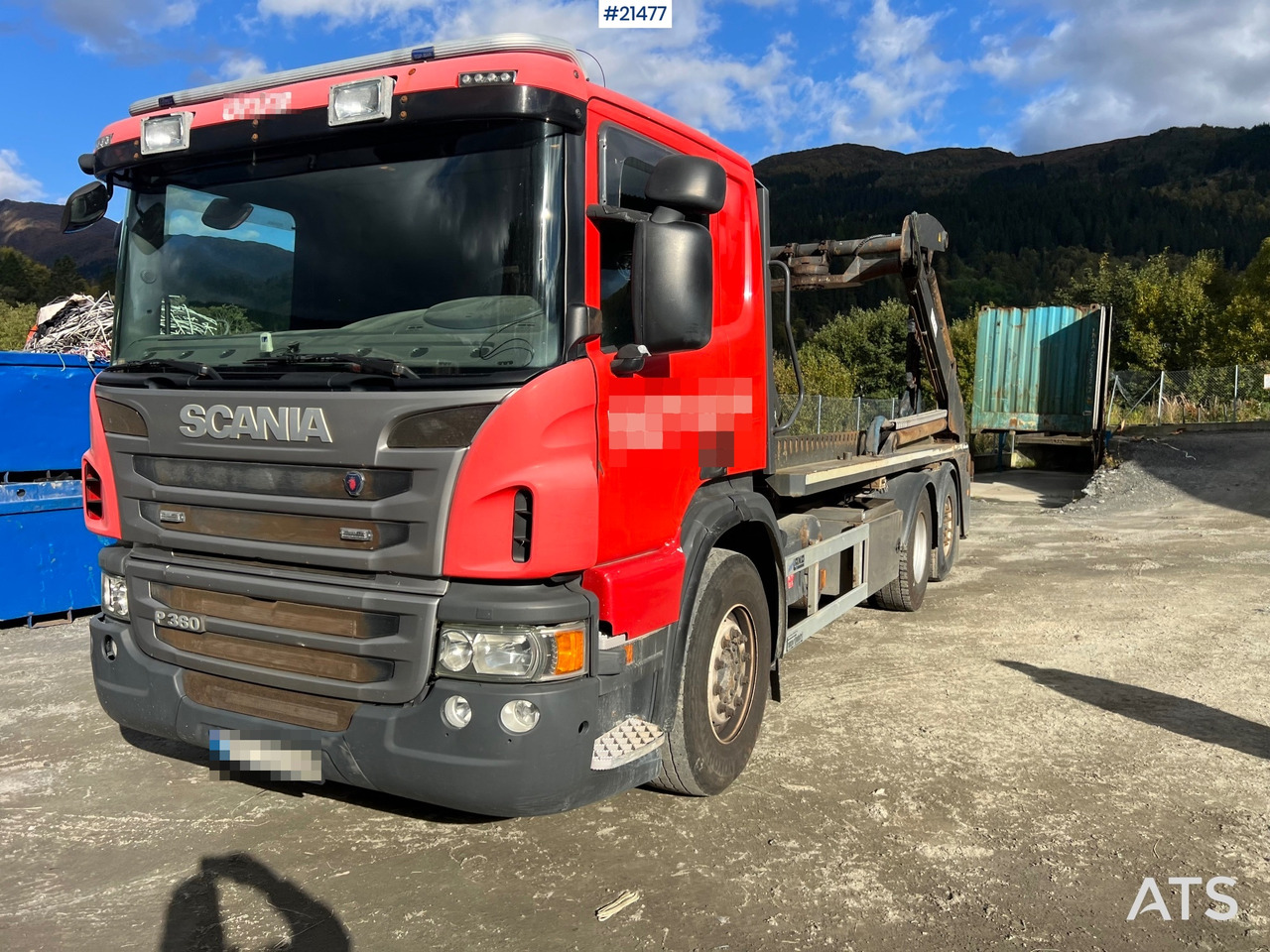 Scania P360 Liftdumper m/ rotator - Camião transportador de contêineres/ Caixa móvel: foto 4 Scania P360 Liftdumper m/ rotator - Camião transportador de contêineres/ Caixa móvel: foto 4