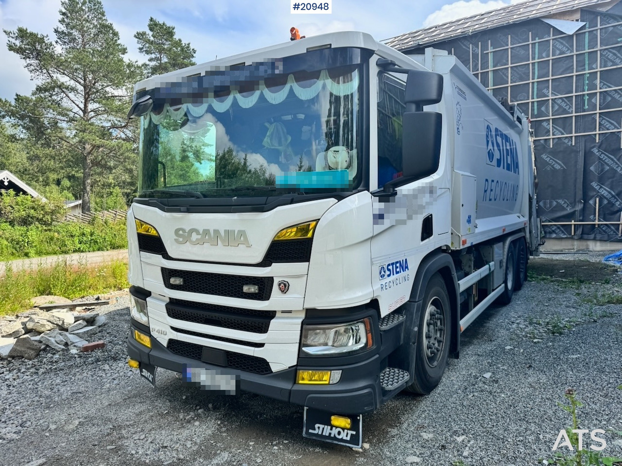 Caminhão de lixo Scania P410: foto 8