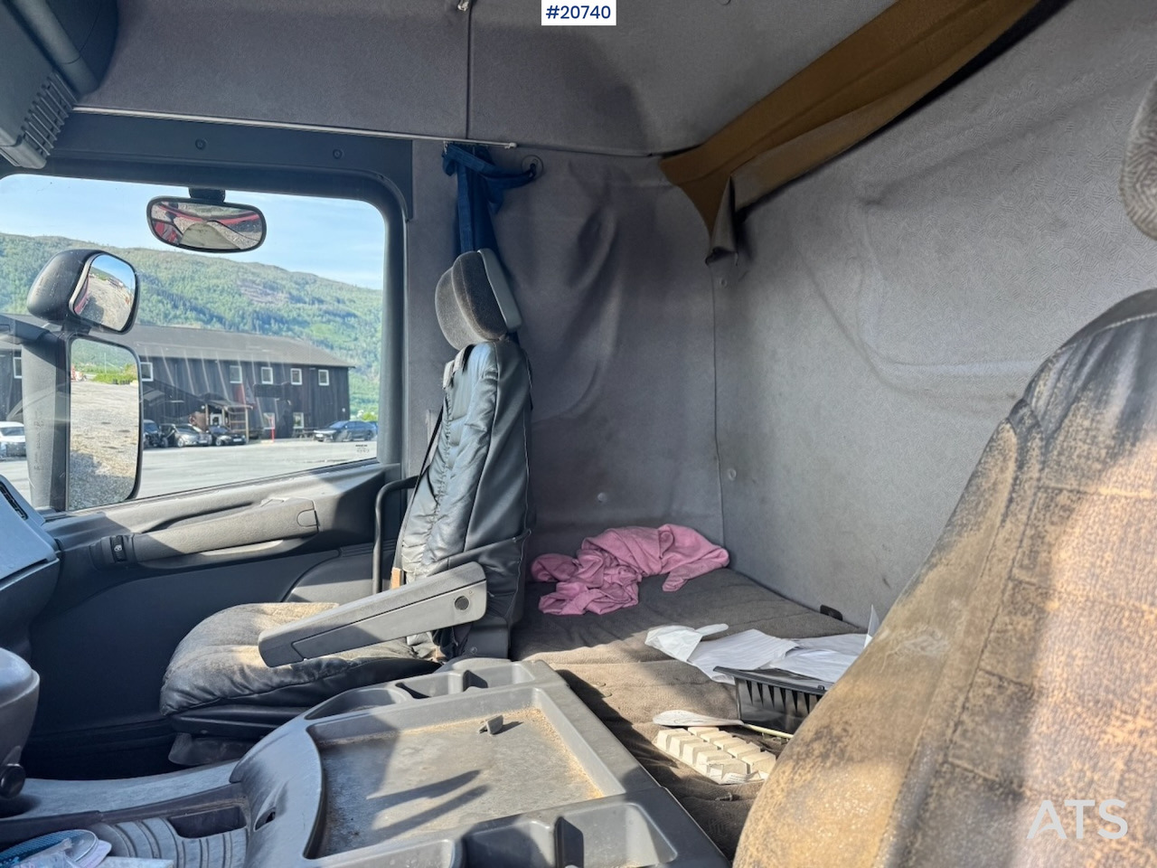 Camião polibenne Scania R124: foto 22
