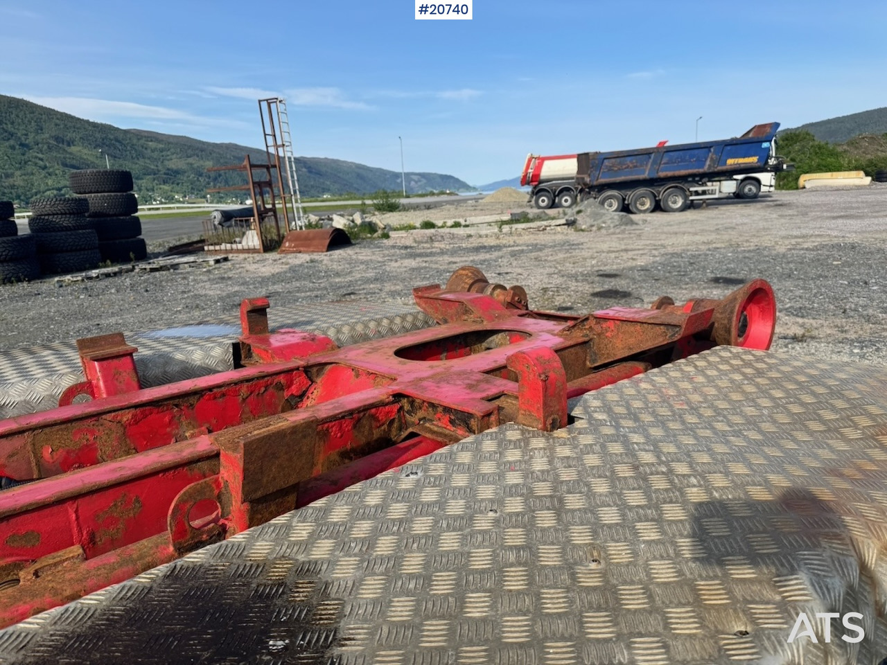 Camião polibenne Scania R124: foto 17