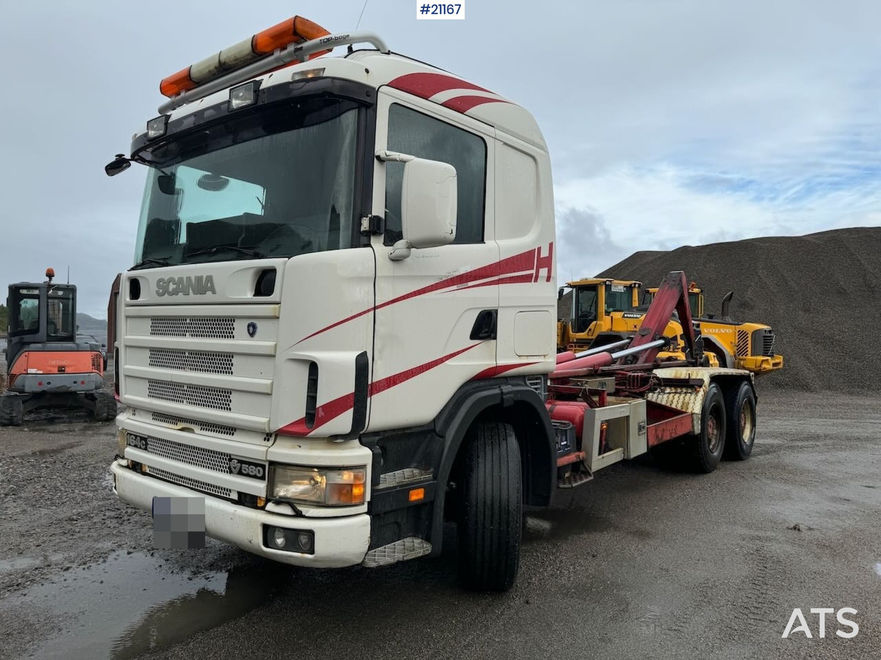 Scania R164 - Camião polibenne: foto 1 Scania R164 - Camião polibenne: foto 1