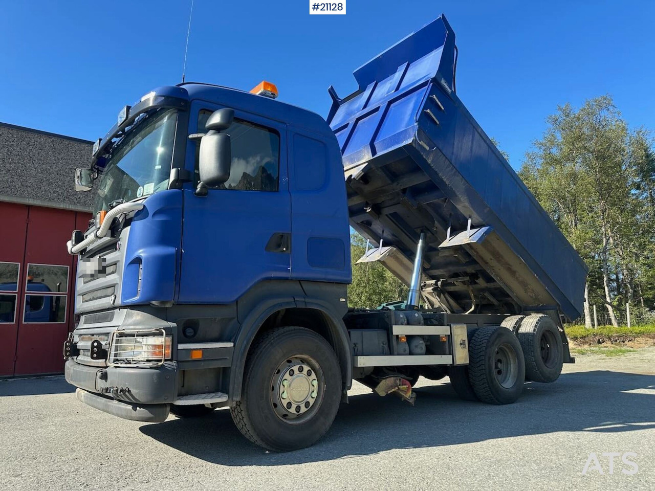 Scania R500 6x2 brøyterigget tippbil - Camião basculante: foto 1 Scania R500 6x2 brøyterigget tippbil - Camião basculante: foto 1