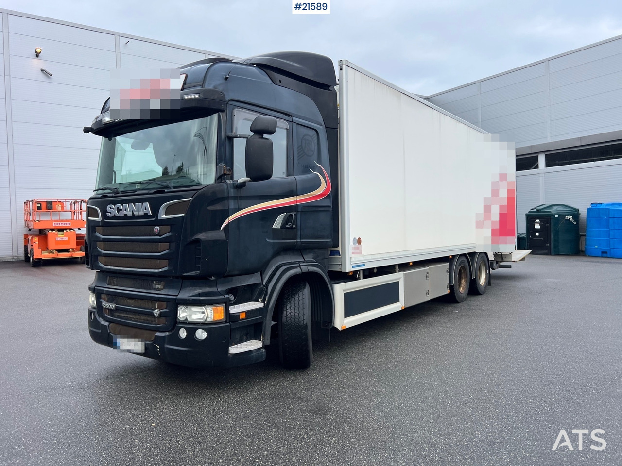 Scania R500 6x2 skapbil m/ 2 temp kjøl/frys aggregat - Camião furgão: foto 2 Scania R500 6x2 skapbil m/ 2 temp kjøl/frys aggregat - Camião furgão: foto 2