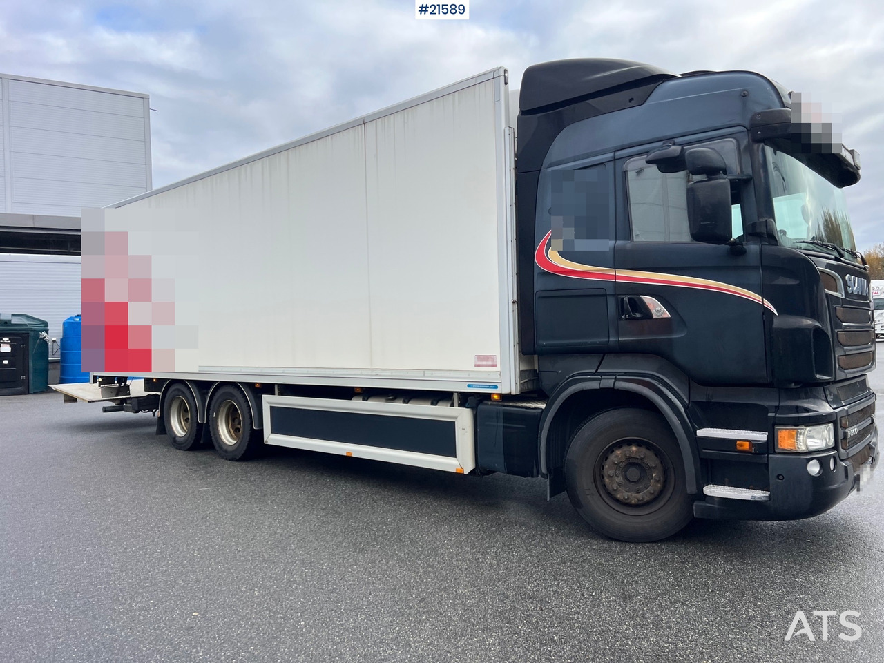 Scania R500 6x2 skapbil m/ 2 temp kjøl/frys aggregat - Camião furgão: foto 5 Scania R500 6x2 skapbil m/ 2 temp kjøl/frys aggregat - Camião furgão: foto 5