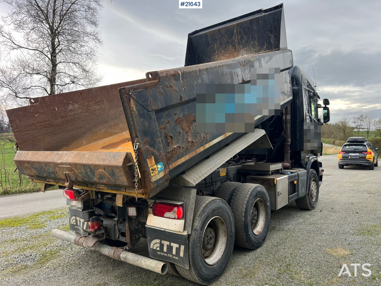 Camião basculante Scania R560 6x4 Tippbil: foto 8