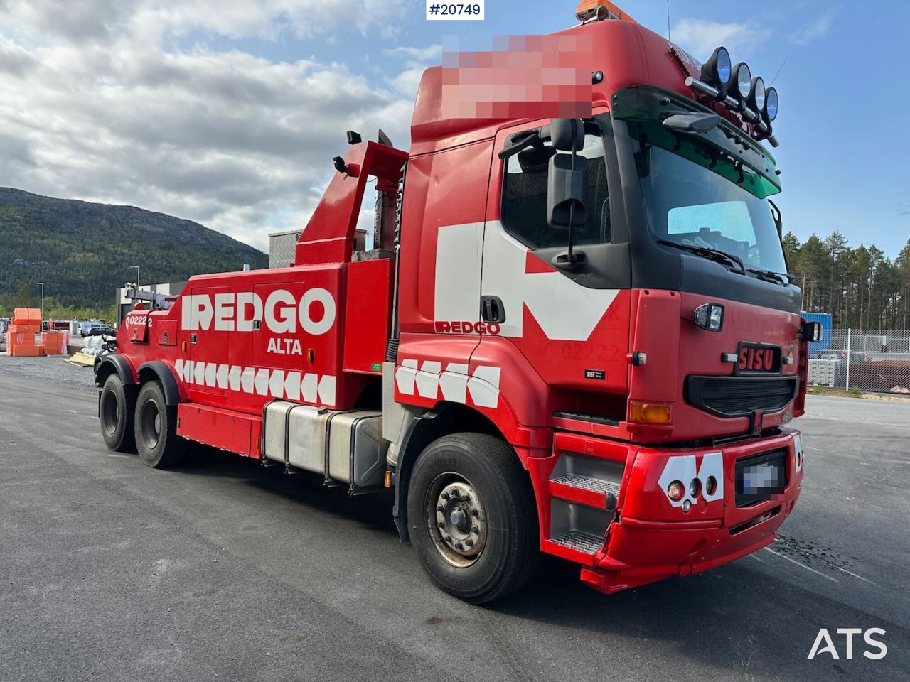 Sisu E18M 6x4 tungberger m/ EKA påbygg og kjettinger. SE VIDEO - Caminhão reboque: foto 4 Sisu E18M 6x4 tungberger m/ EKA påbygg og kjettinger. SE VIDEO - Caminhão reboque: foto 4