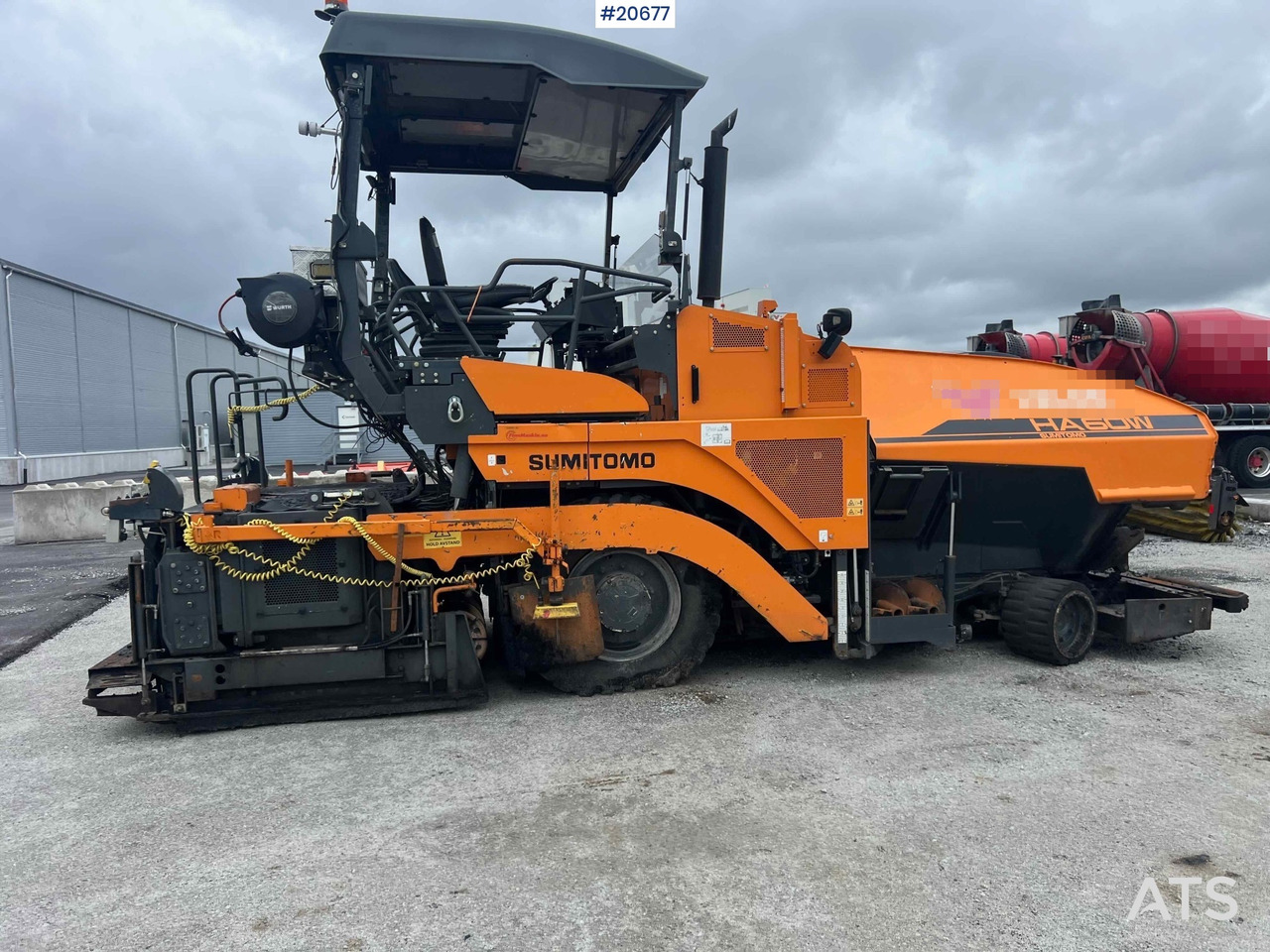 Sumitomo HA60W-8 - Máquina de asfalto: foto 5 Sumitomo HA60W-8 - Máquina de asfalto: foto 5