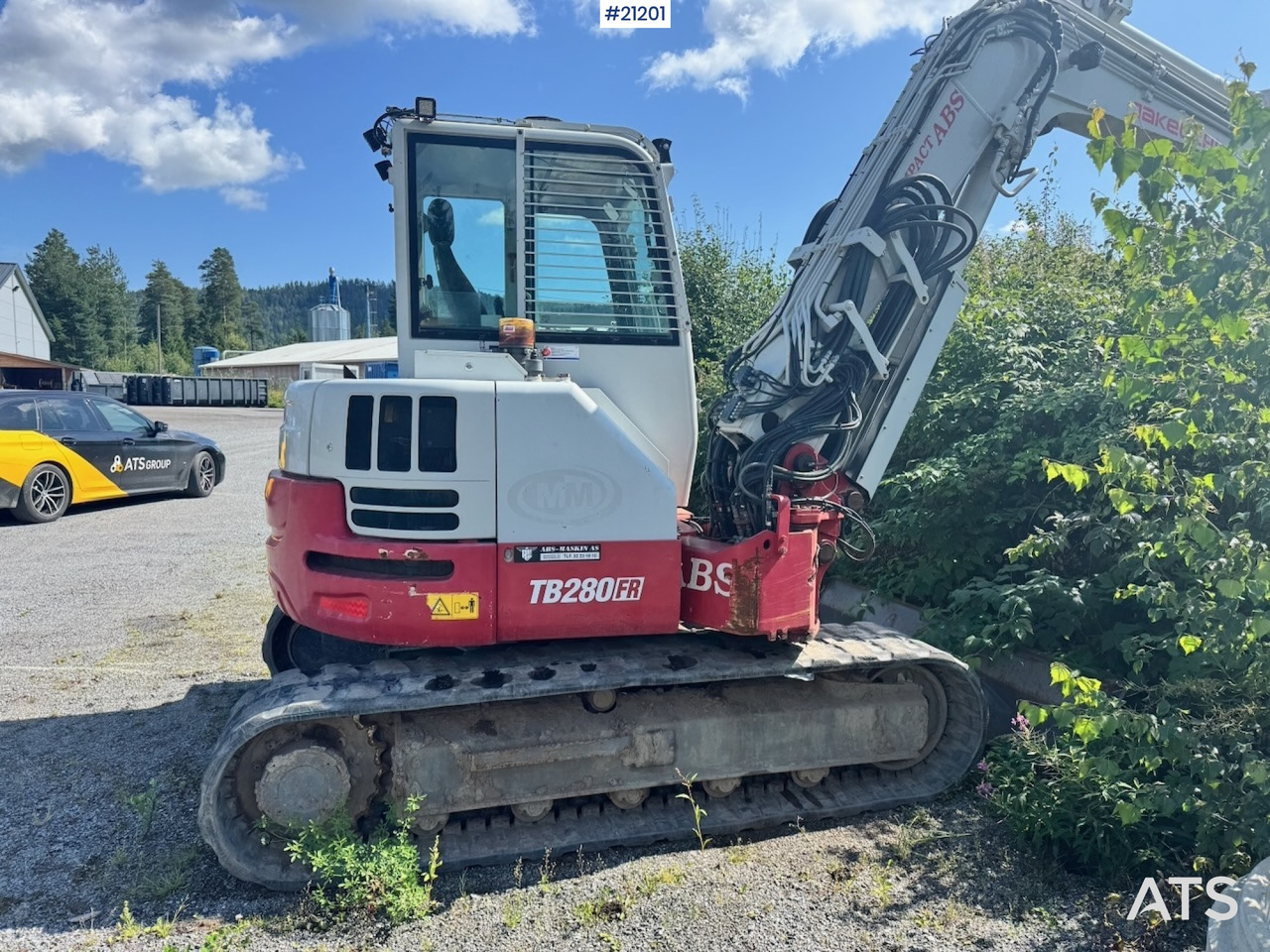 Takeuchi TB280FR - Escavadora de rastos: foto 5 Takeuchi TB280FR - Escavadora de rastos: foto 5