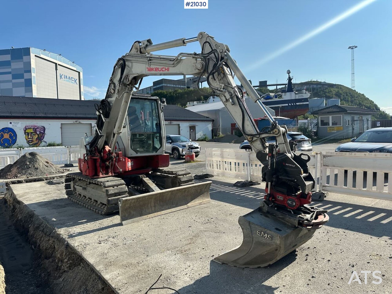 Takeuchi TB280FR - Mini escavadeira: foto 3 Takeuchi TB280FR - Mini escavadeira: foto 3