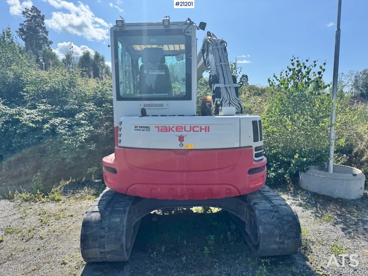 Takeuchi TB280FR - Escavadora de rastos: foto 3 Takeuchi TB280FR - Escavadora de rastos: foto 3