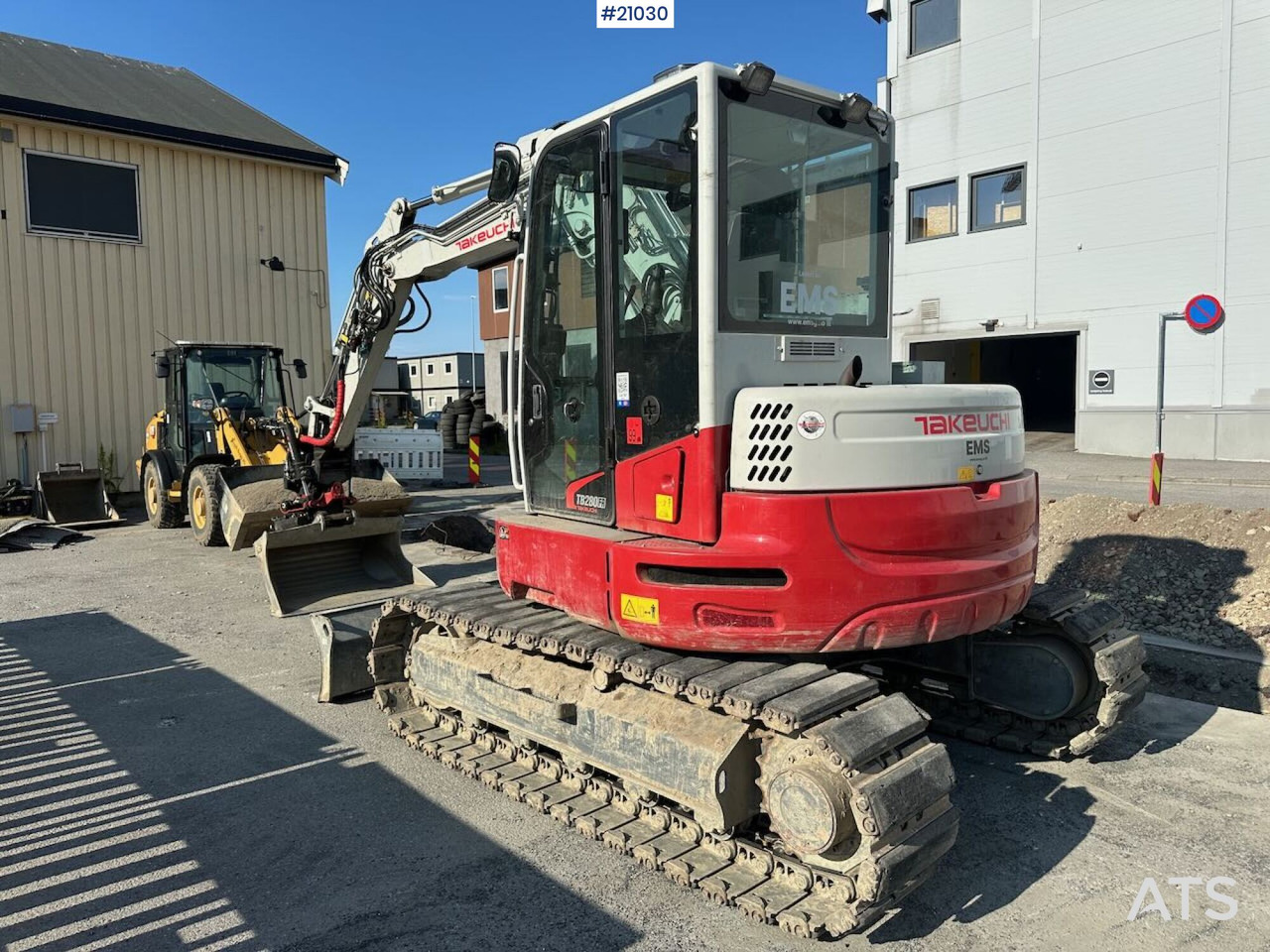 Takeuchi TB280FR - Mini escavadeira: foto 1 Takeuchi TB280FR - Mini escavadeira: foto 1