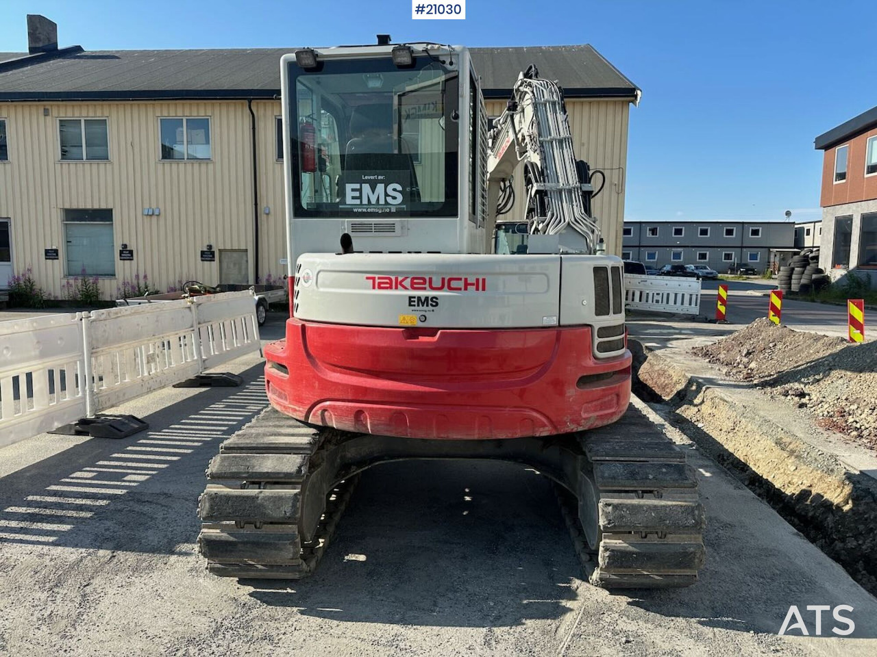 Takeuchi TB280FR - Mini escavadeira: foto 5 Takeuchi TB280FR - Mini escavadeira: foto 5