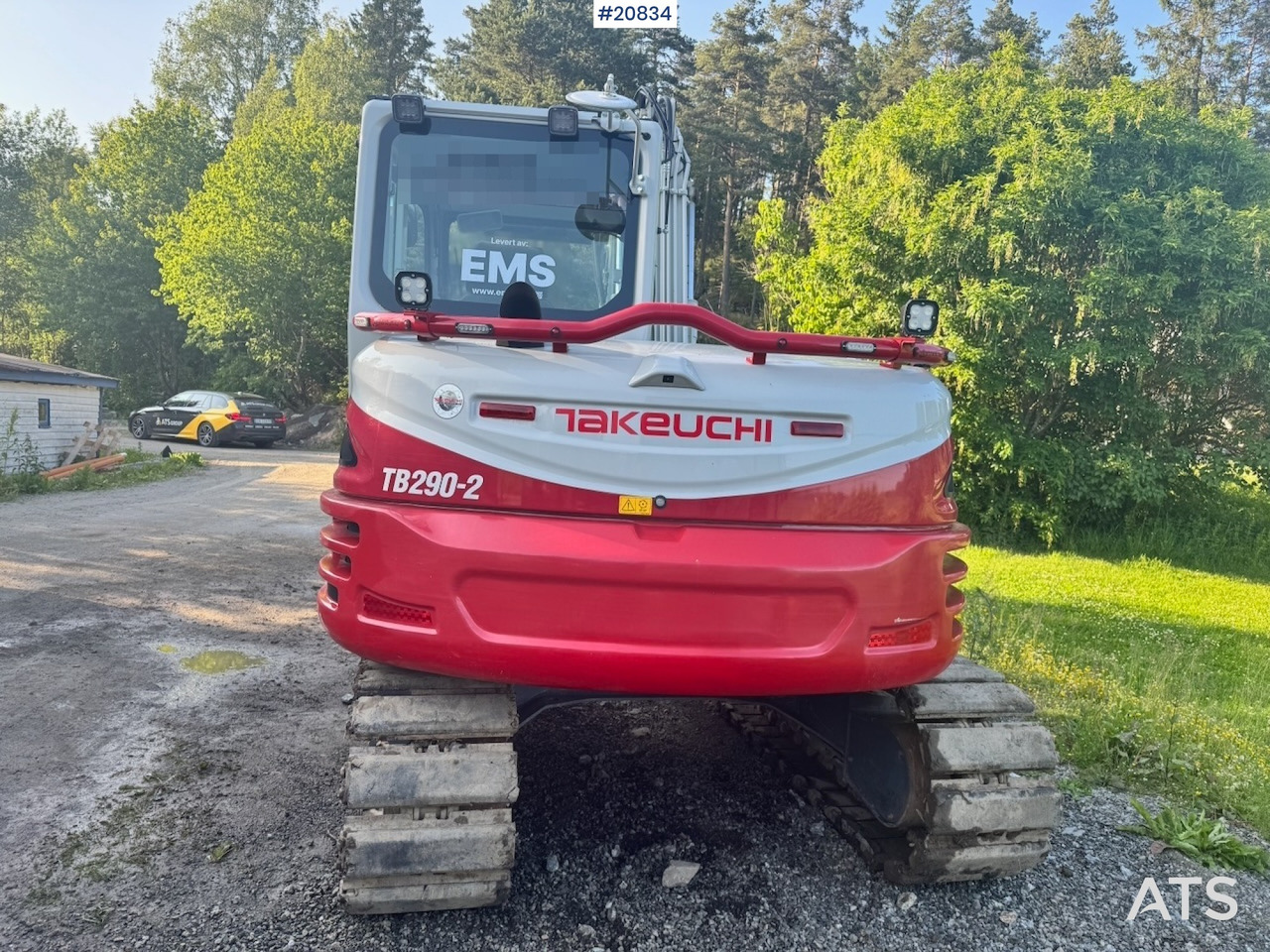 Takeuchi TB290-2 - Mini escavadeira: foto 5 Takeuchi TB290-2 - Mini escavadeira: foto 5