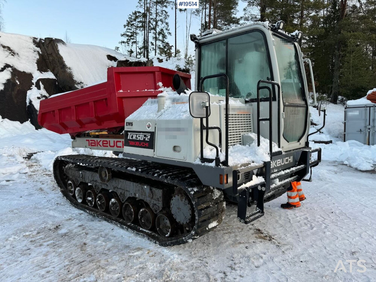 Takeuchi TCR50-2 - Dumper: foto 1 Takeuchi TCR50-2 - Dumper: foto 1